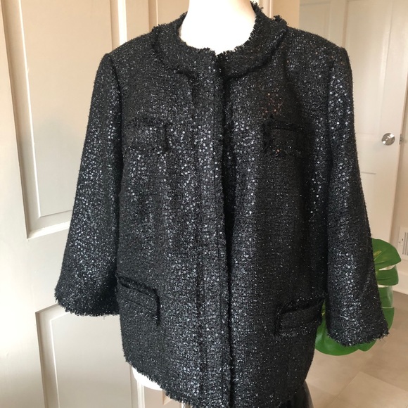 Chico’s sequin jacket - Picture 2 of 12